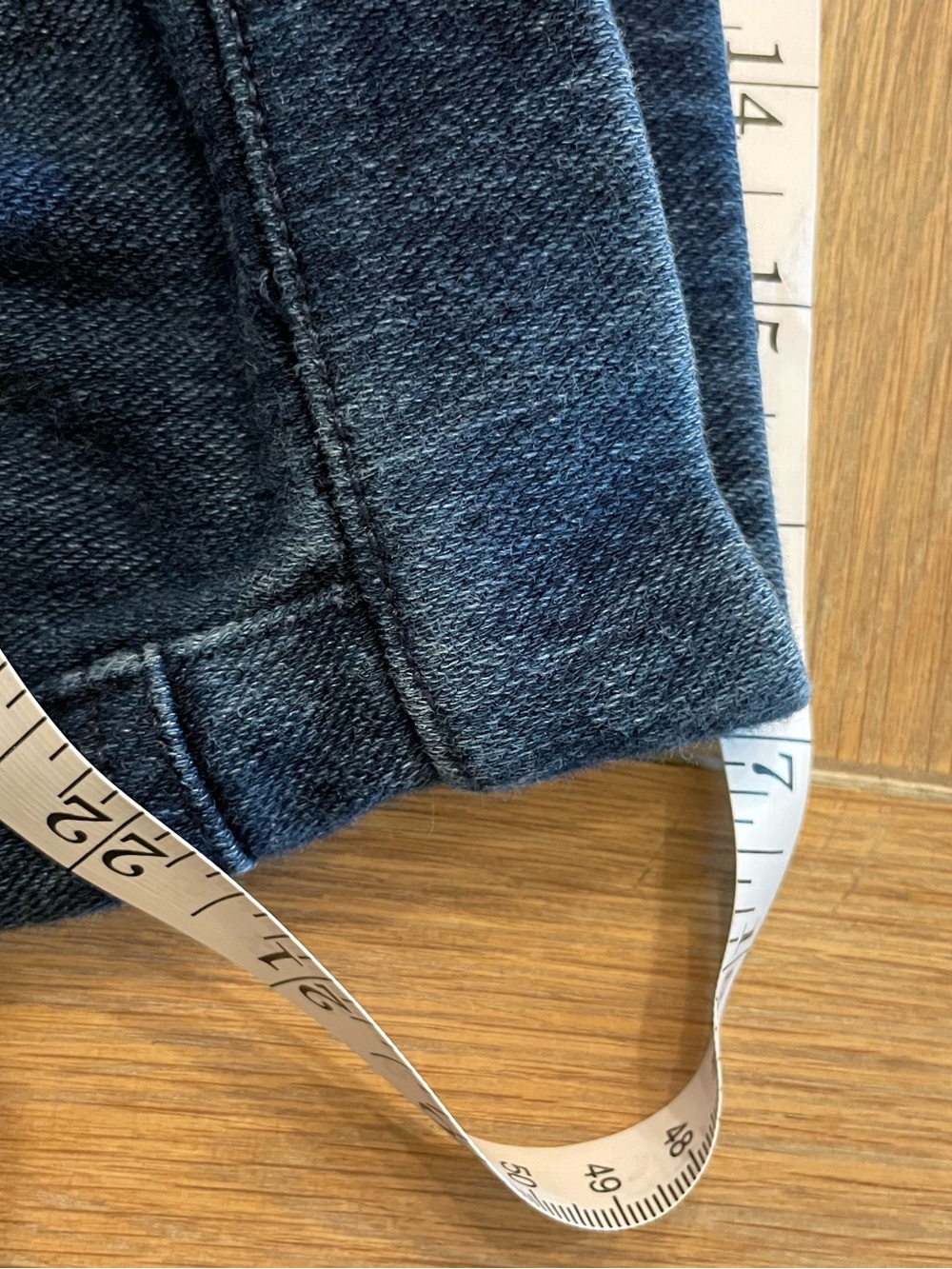 Belle by Kim Gravel Women’s Skinny Jeans - Dark Blue - Picture 3 of 5